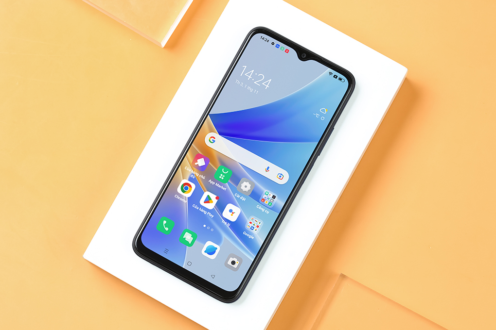 Điện Thoại OPPO A17K Màu Xanh Dương