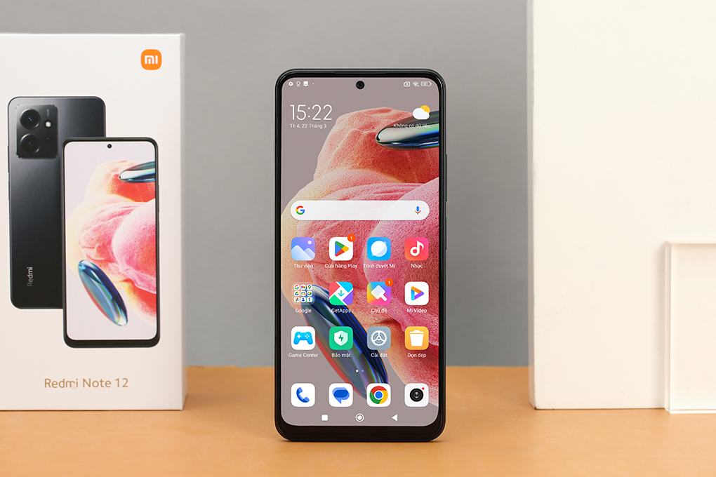 Điện thoại Xiaomi Redmi Note 12 (8GB/128GB) Màu Xám