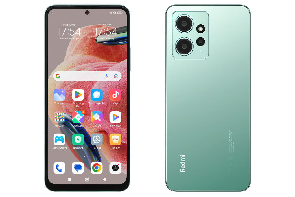 Điện thoại Xiaomi Redmi Note 12 (8GB/128GB) Màu Xanh Lá